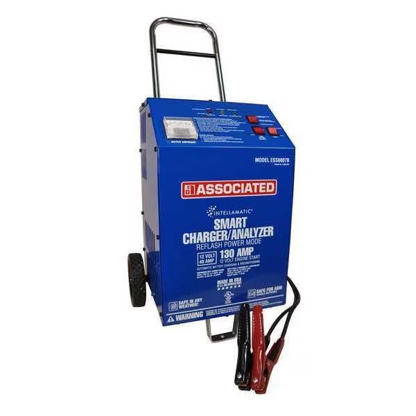 Battery Charger, Automatic Boosting, Charging, Maintaining For Batt. Volt.: 6, 12, Associated Equipment, Mfr#: ESS6007B