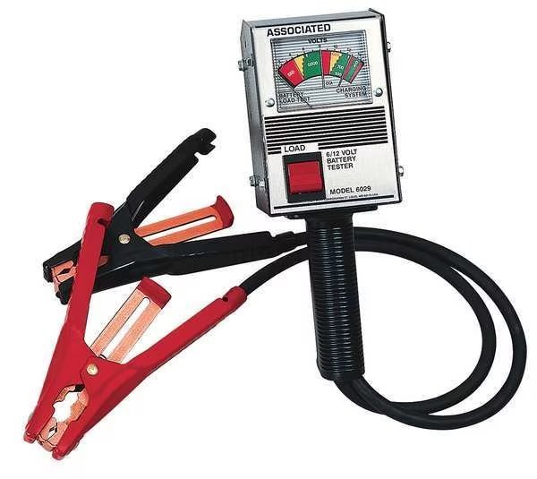 Battery Tester, Analog, 125 Amps, Associated Equipment, Mfr#: 6029