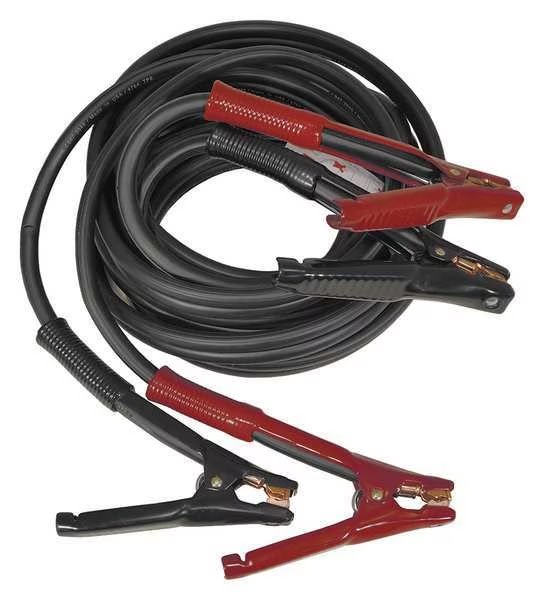 Booster Cable, HD, 1 AWG, 25 ft, 800 Amps, Associated Equipment, Mfr#: 6163