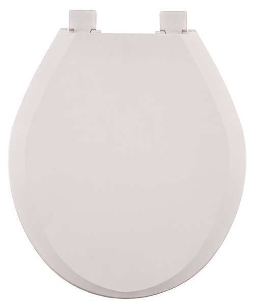 Toilet Seat, With Cover, Slow Close Toilet Seat, Round, White, Centoco, Mfr#: GR3700SC-001