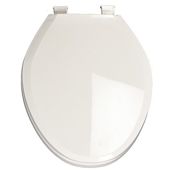 Toilet Seat, With Cover, Slow Close/Lift & Clean Toilet Seat, White, Centoco, Mfr#: GR3800SCLC-001