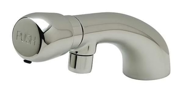 Metering Single Hole Mount, 1 Hole Bathroom Faucet, Polished chrome, Zurn, Mfr#: Z86300-XL