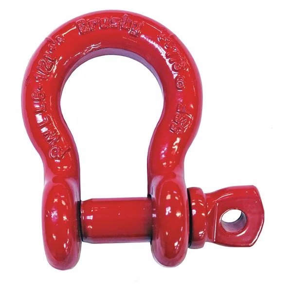 Anchor Shackle, Carbon Steel, 70,000 lb., Crosby, Mfr#: 1018669