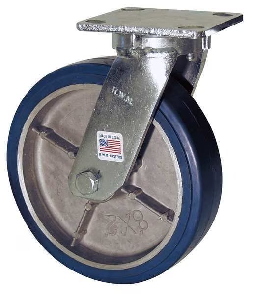 Kingpinless Swivel Plate Caster, 1050 lb., Rwm, Mfr#: 47-GTB-0420-S