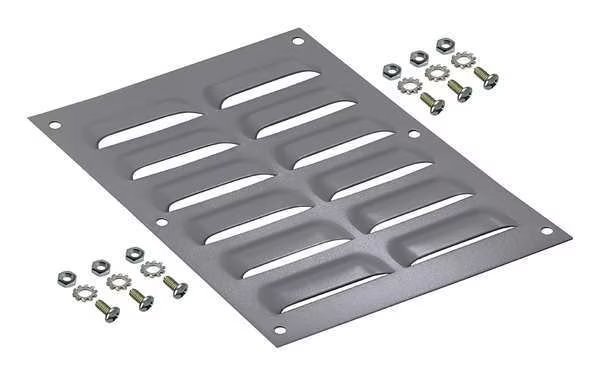 Louver Plate Kit, 7.87 in. Hx7.5 in. W, Wiegmann, Mfr#: WAVK0606