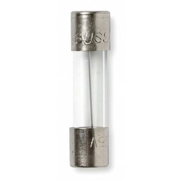 Glass Fuse, GMC Series, Time-Delay, 1.25A, 250V AC, 100A at 250V AC, 10kA at 125V AC, 5 PK, Eaton Bussmann, Mfr#: GMC-1.25-R