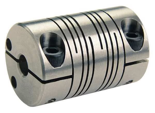 Coupling, 6 Beam Clamp, Bore 3/8 x 3/8 In, Ruland, Mfr#: FCR16-6-6-SS