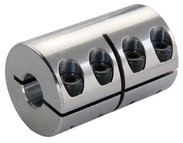 Coupling, One Piece, Bore Dia 1/4 In, Ruland, Mfr#: CLX-4-4-A