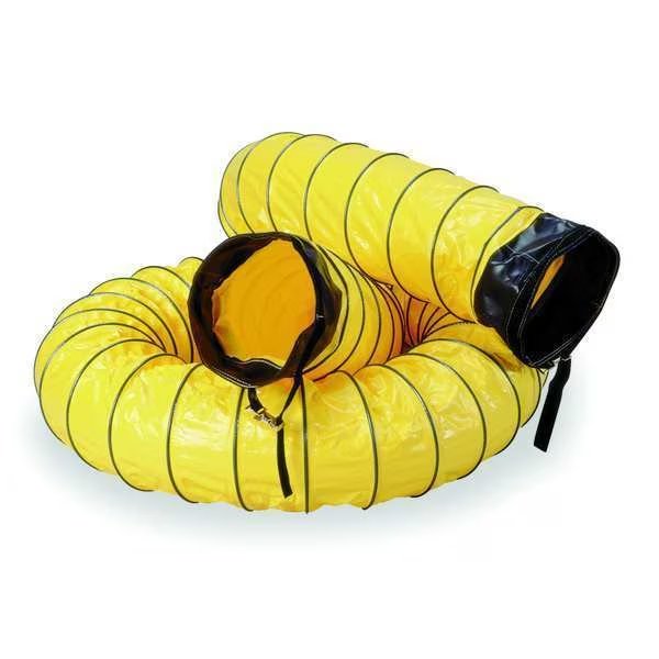 Ventilation Kit, 25 ft., Yellow, Air Systems Intl, Mfr#: SVH-25