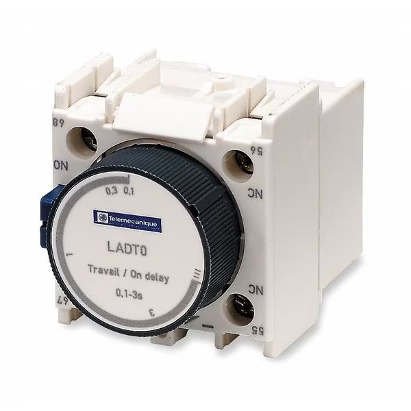IEC Timer Module, 1NO/1NC, .1 to 30sec, Schneider Electric, Mfr#: LADR2