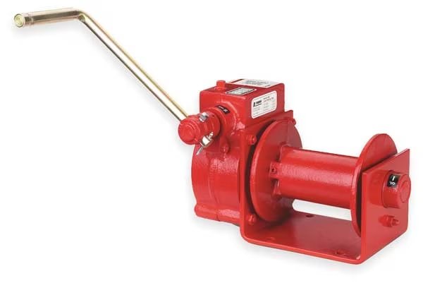 Hand Winch, Worm Gear, 2000 lb., Thern, Mfr#: 472
