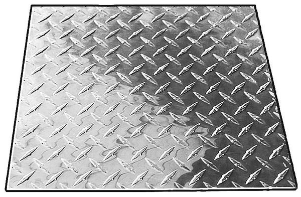 Plate Stock, Tread, 3003 Al, 1/16In T, 1x1Ft, EnjoyTool Select, Mfr#: 03TP.063X12-12
