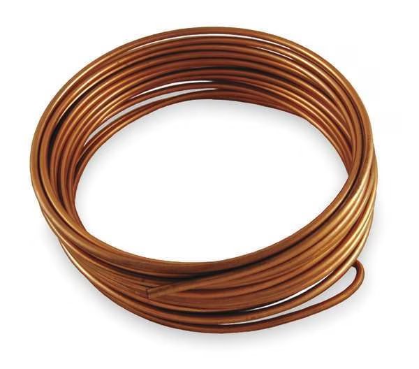 Cap Tube, .070 I.D. X .125 O.D. X 12 Ft, Jb Industries, Mfr#: TC-70-12