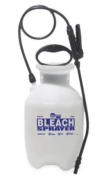 1 gal Handheld Sprayer, Polyethylene, 34 in L Hose, Cone Nozzle Spray Pattern, Manual, Chapin, Mfr#: 20075