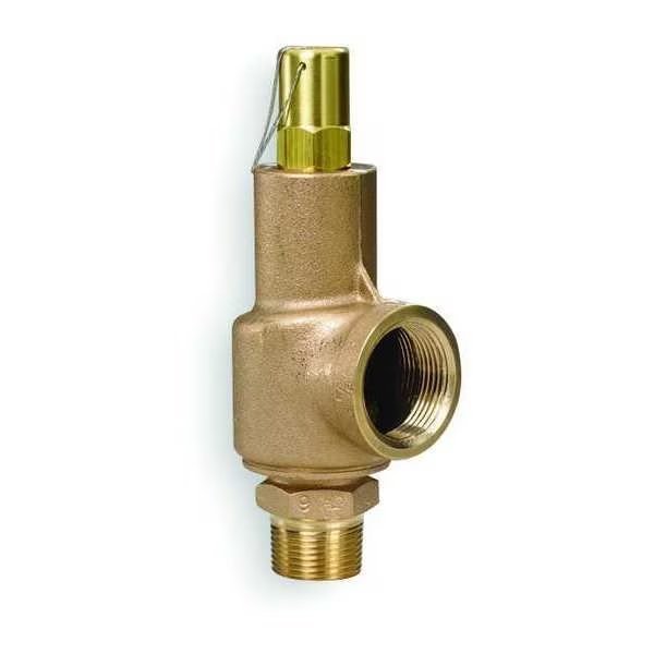 Safety Relief Valve, 3/4 x 1 In, 125 psi, Aquatrol, Mfr#: 89B2A1M2K1-125