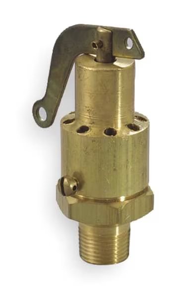 Safety Relief Valve, 1/4 In, 150 psi, Brass, Aquatrol, Mfr#: 130AA1M1K1-150