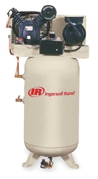 Electric Air Compressor, 2 Stage, 24 cfm, Ingersoll-Rand, Mfr#: 2475N7.5-P-460/3