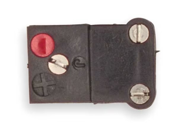 Thermocouple Jack, J, Black, Miniature, Tempco, Mfr#: TCAR-1014