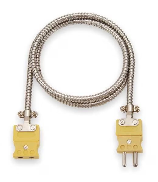 Thermocouple Ext Wire, K, 20AWG, Str, 10Ft, Tempco, Mfr#: ECA00076