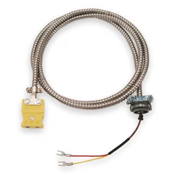 10 ft. Stranded Thermocouple Cable Assemblies 20 AWG, Tempco, Mfr#: ECA00077