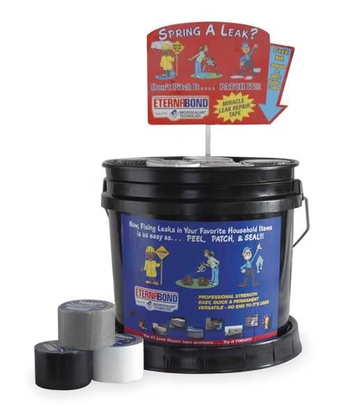 Roof Repair Tape, Size 2 In x 4 Ft, 60 Mil, Eternabond, Mfr#: DS-2-4R