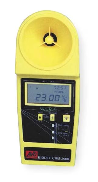 Cable Height Meter, 6 Lines 10 to 50 feet, Megger, Mfr#: 659600
