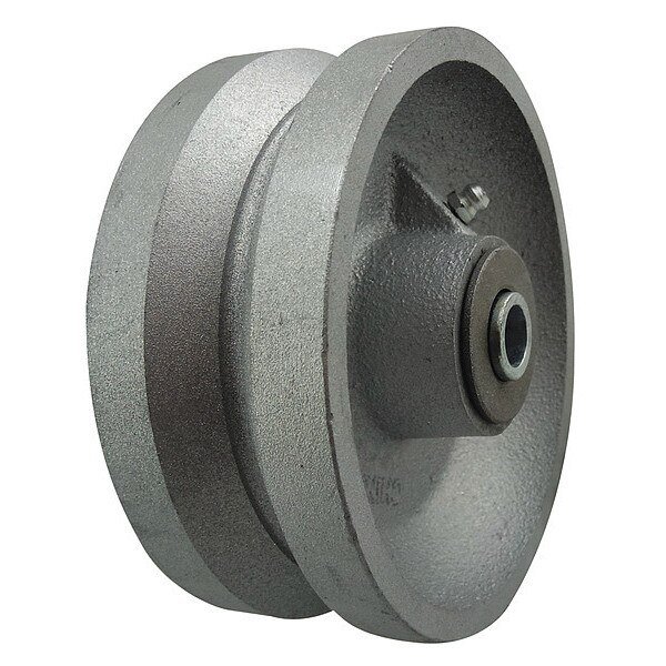 Caster Wheel, Cast Iron, 5 in., 800 lb., EnjoyTool Select, Mfr#: 3G299