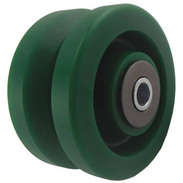 Caster Wheel, Polyurethane, 4 in., 300 lb., EnjoyTool Select, Mfr#: 3G307