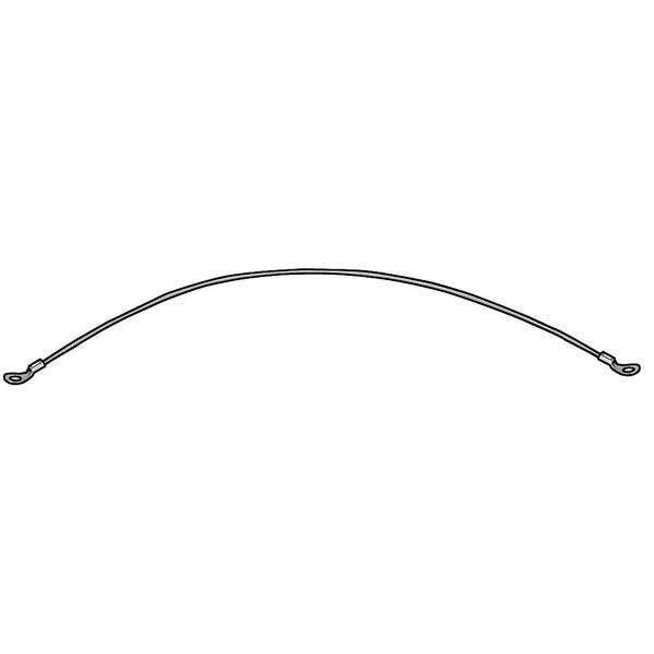 2 Terminals Lanyard, 18 in, 3/64 in Pin Dia., Stainless Steel, Nylon Coated, 5 PK, Itw Bee Leitzke, Mfr#: WWG-TSS3-046-18N