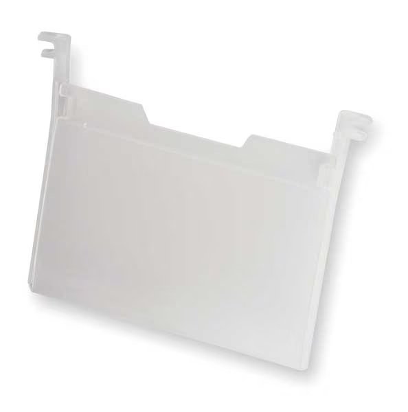 Plastic Label Holder, Clear, 5 3/4 in L, 4 3/4 in W, 6 PK, Akro-Mils, Mfr#: 35010