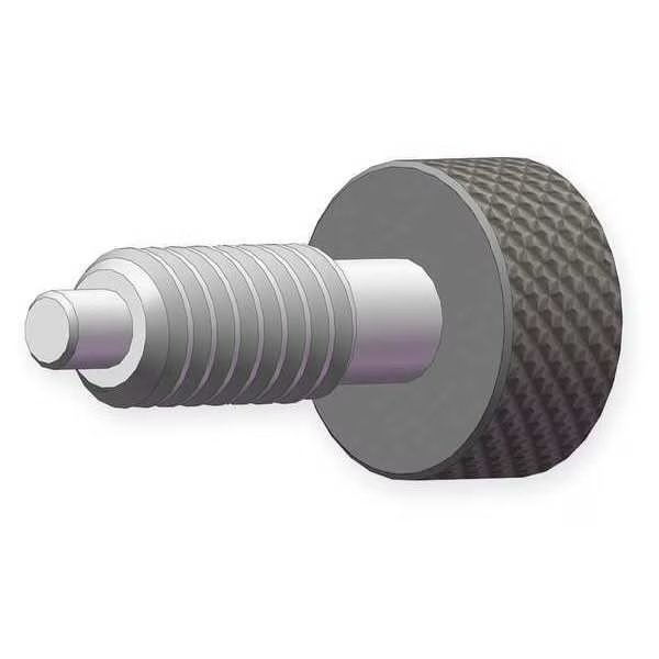 Metal Knob Plunger, 0.65 In, 1/2-13, 0.25, Innovative Components, Mfr#: GP8C--SM--L--21