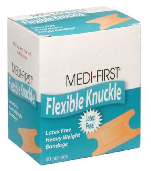 Bandage, Fabric, Box, 2 In L, PK40, Medi-First, Mfr#: 61678