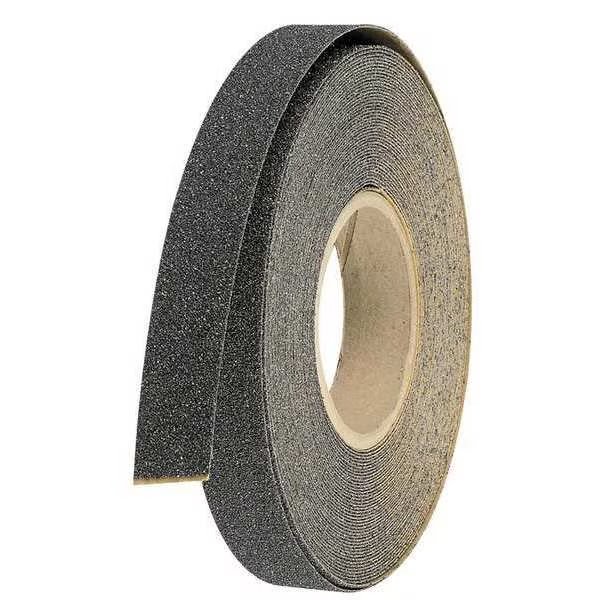 Anti-Slip Tape, Black, 3/4 in x 60 ft., Wooster Products, Mfr#: GRAN13650
