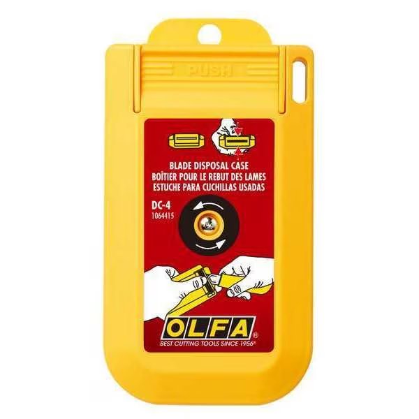 Blade Disposal Case, Reusable, Olfa, Mfr#: DC-4