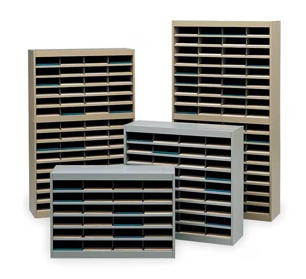 Literature Organizer, 24 Compartments, Blk, Safco, Mfr#: 9211BLR