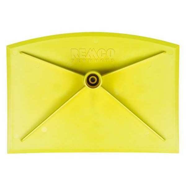 Food Hoe, Yellow, 8x11 In, Nylon, Remco, Mfr#: 29006