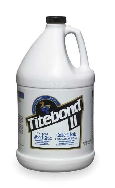 Wood Glue, II Premium Extend Series, Off White, 24 hr Full Cure, 1 gal, Jug, Titebond, Mfr#: 4136