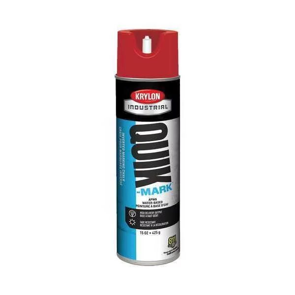 Inverted Marking Chalk, Red, 15 oz., Krylon Industrial, Mfr#: KWBC3503A