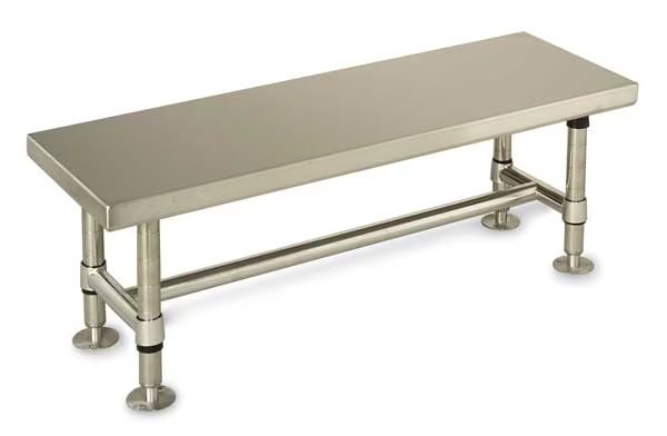 Cleanroom Gowning Bench, 36 In, Metro, Mfr#: GB1636S