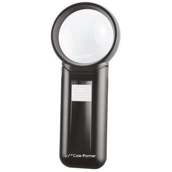 Illuminated Dual Magnifier, 4X, Control Co, Mfr#: 3351