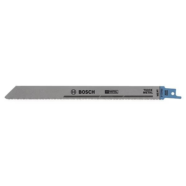 9" L x Metal Cutting Reciprocating Saw Blade, Bosch, Mfr#: RM914
