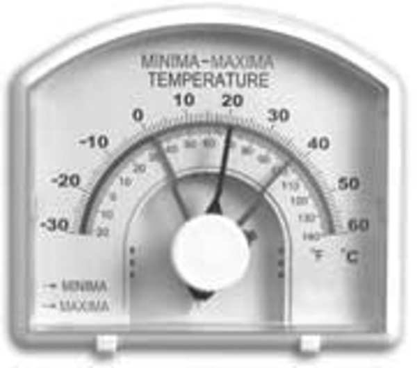 Analog Thermometer, -20 to 140 Degree F, Durac, Mfr#: B61301-0300