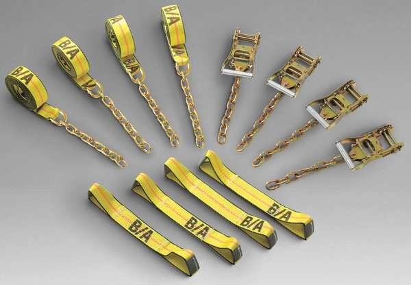 Tie-Down Strap Set, Ratchet, B/A Products Co, Mfr#: 38-200C
