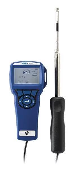 Anemometer, 0 to 6000 fpm, NIST, Tsi Alnor, Mfr#: 9535