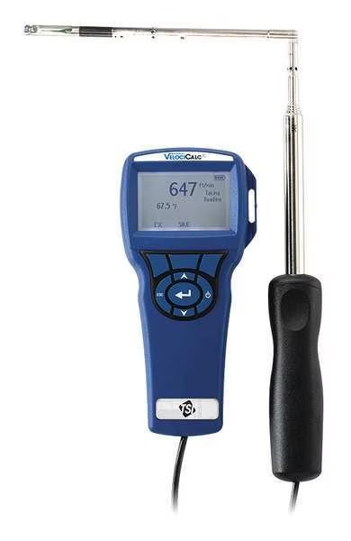 Anemometer, 0 to 6000 fpm, NIST, Tsi Alnor, Mfr#: 9535-A