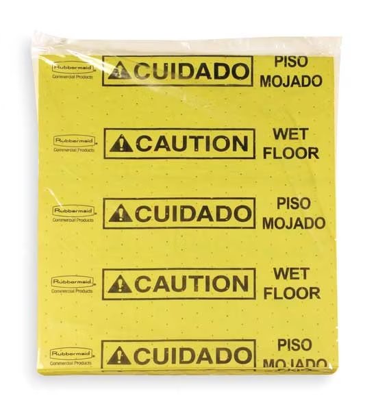 Pad, Absorbent, PK22, Rubbermaid Commercial, Mfr#: FG425200YEL