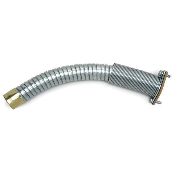 Silver Steel Flexible Spout, Justrite, Mfr#: 11077