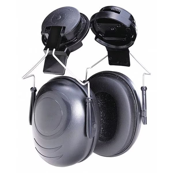 Hard Hat Mounted Ear Muffs, 24 dB, Sound Star, Black, Tasco, Mfr#: 100-02551