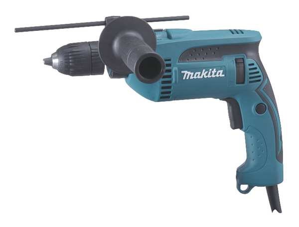 5/8" Hammer Drill, 6.0A, Keyless Chuck, Makita, Mfr#: HP1641K