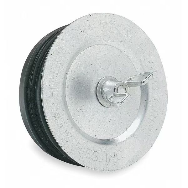 Pipe Plug, Mechanical, 5 In, Cherne, Mfr#: 273358